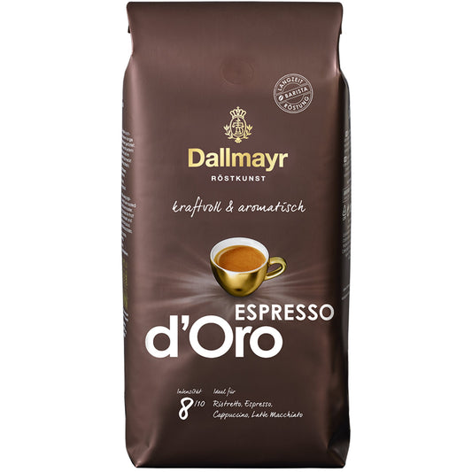 Dallmayr Espresso d´Oro ganze Bohne 1.000 g/Pack.