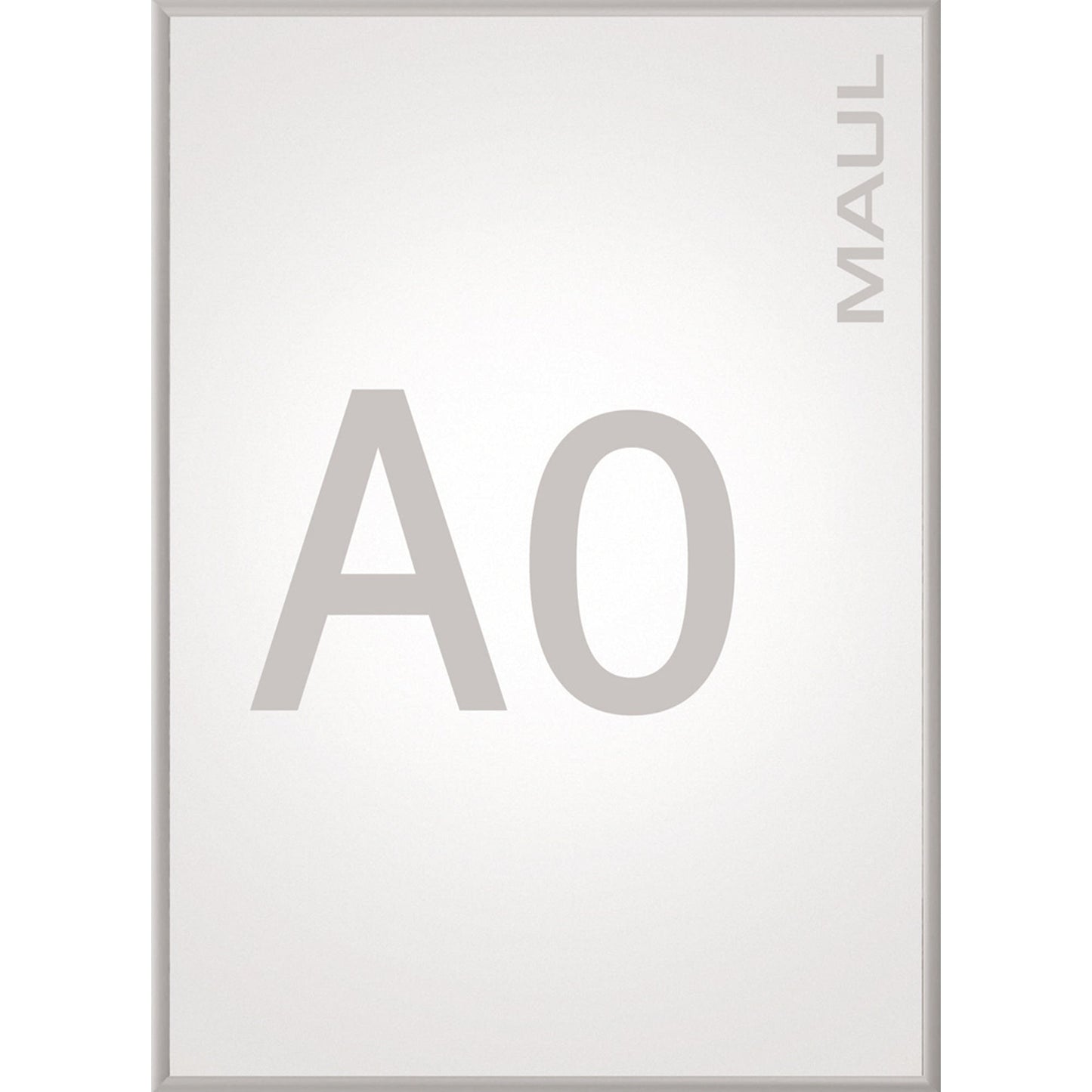 MAUL Bilderwechselrahmen MAULstandard 87 x 122 x 1,2 cm (B x H x T) DIN A0 82 x 117 cm (B x H) Aluminium, eloxiert alu