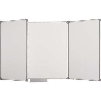 MAUL Klapptafel MAULpro 120/240 x 100 cm (B x H) Stahl, kunststoffbeschichtet weiß