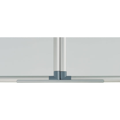 MAUL Klapptafel MAULpro 120/240 x 100 cm (B x H) Stahl, kunststoffbeschichtet weiß