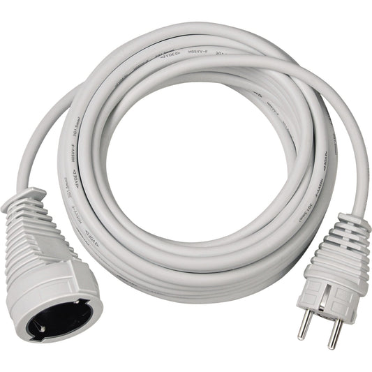 brennenstuhl® Verlängerungskabel H05VV-F 3G1,5 5m IP20 Kunststoff weiß