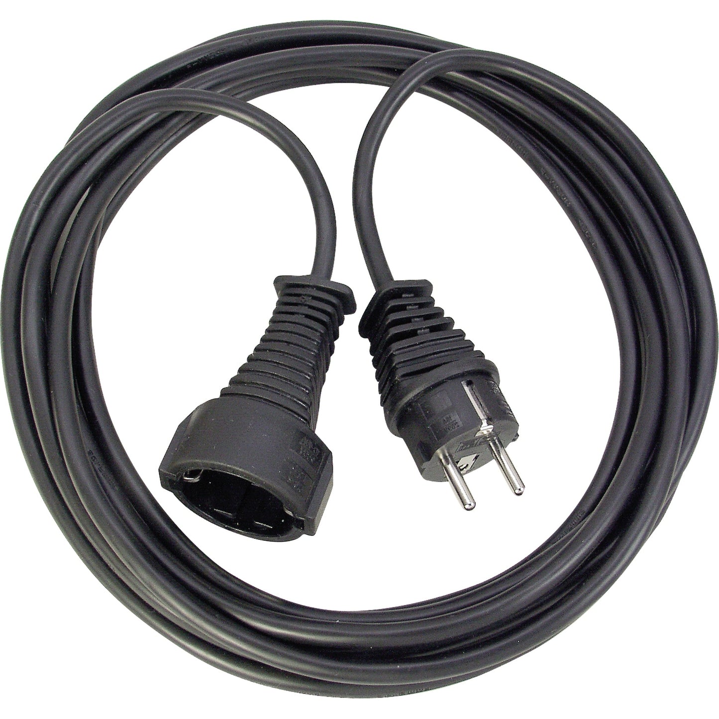 brennenstuhl® Verlängerungskabel H05VV-F 3G1,5 5m IP20 Kunststoff schwarz