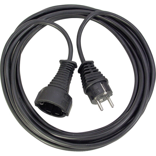 brennenstuhl® Verlängerungskabel H05VV-F 3G1,5 5m IP20 Kunststoff schwarz