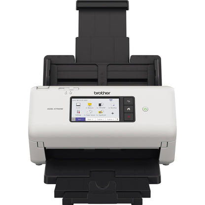 Brother Scanner ADS-4700W 29,9 x 21,6 x 19 cm (B x H x T) 40 Seiten/Min. simplex, 80 Bilder/Min. duplex 600 x 600dpi
