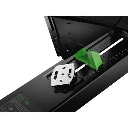NOVUS Blockheftgerät B 56 re+new 23/8-24 SUPER fest/bypass 200 Bl. (80 g/m²) Metall/Kunststoff, 82 % recycelt schwarz