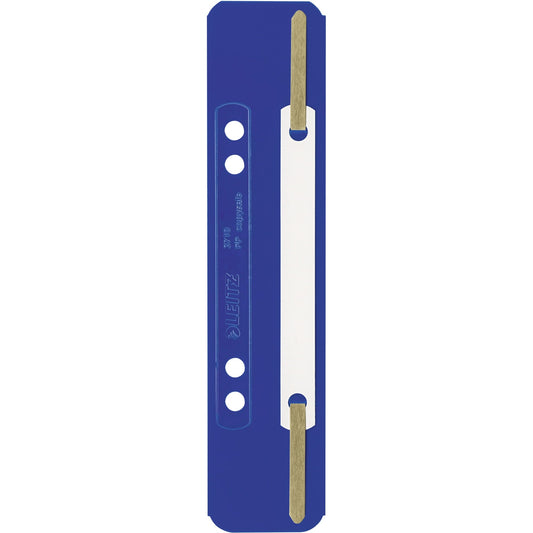 Leitz Heftstreifen 3,5 x 15,8 cm (B x H) Polypropylen blau 25 St./Pack.