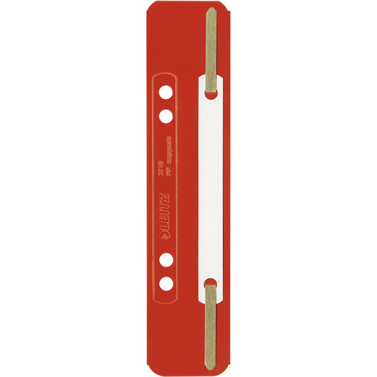 Leitz Heftstreifen 3,5 x 15,8 cm (B x H) Polypropylen rot 25 St./Pack.