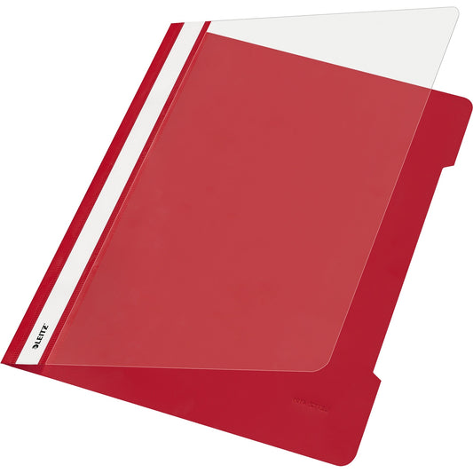 Leitz Schnellhefter DIN A4 Polypropylenfolie rot