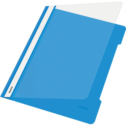 Leitz Schnellhefter DIN A4 Polypropylenfolie hellblau