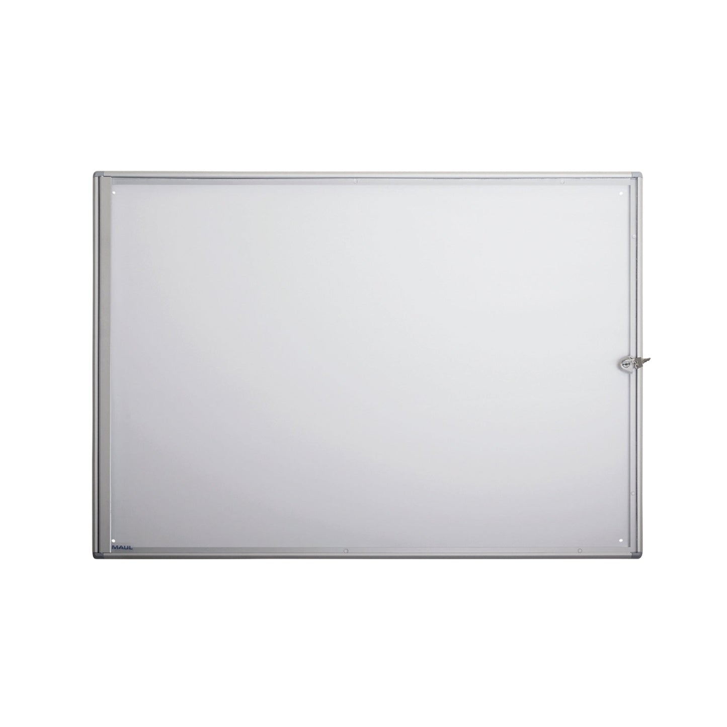 MAUL Schaukasten MAULextraslim Innenbereich 93 x 65,1 x 3,1 cm (B x H x T) 8 x DIN A4 mit Schloss Aluminium aluminium