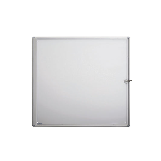 MAUL Schaukasten MAULextraslim Innenbereich 71 x 65,1 x 3,1 cm (B x H x T) 6 x DIN A4 mit Schloss Aluminium aluminium