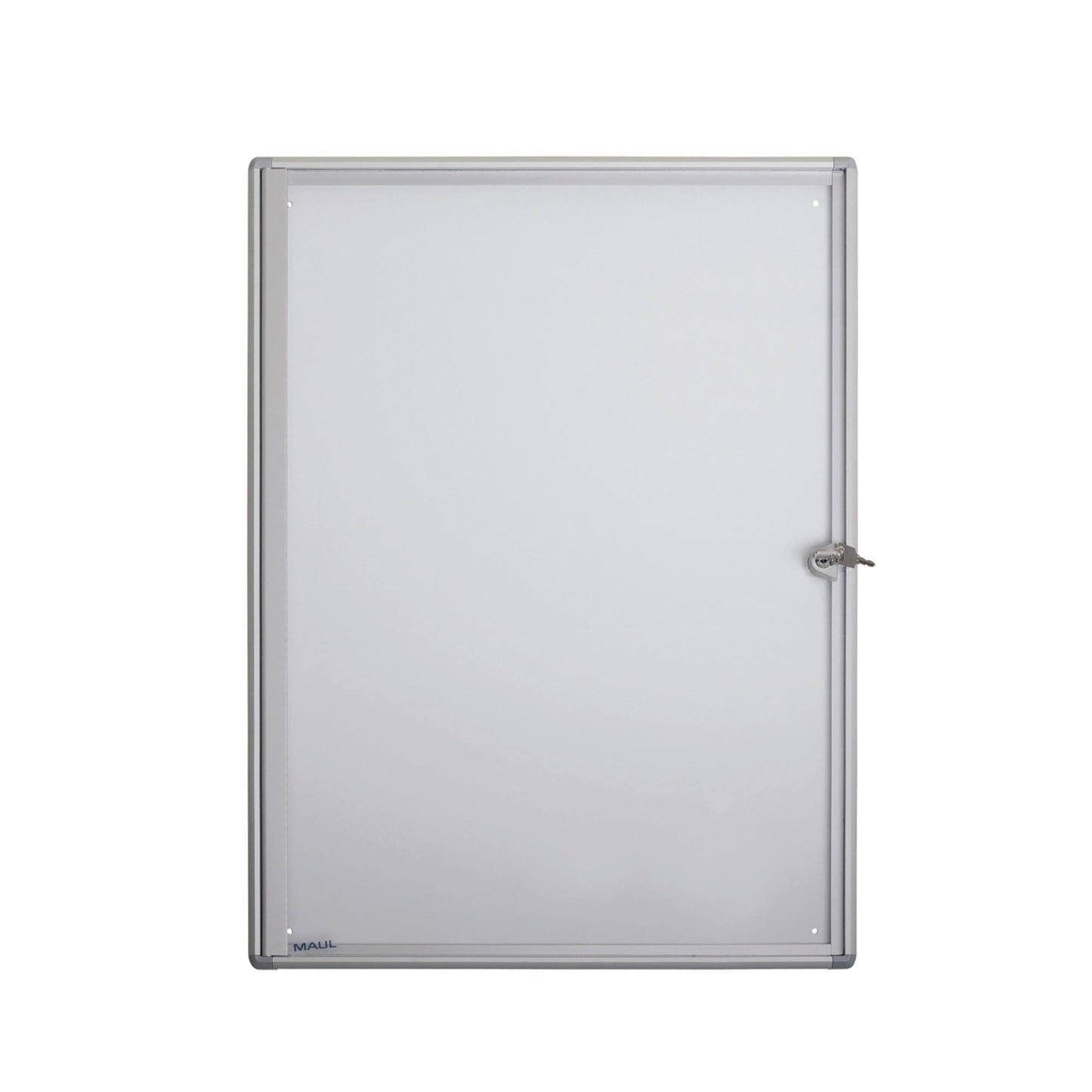 MAUL Schaukasten MAULextraslim Innenbereich 49 x 65,1 x 3,1 cm (B x H x T) 4 x DIN A4 mit Schloss Aluminium aluminium