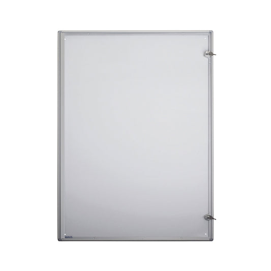 MAUL Schaukasten MAULextraslim Innenbereich 71 x 95,1 x 3,1 cm (B x H x T) 9 x DIN A4 mit Schloss Aluminium aluminium