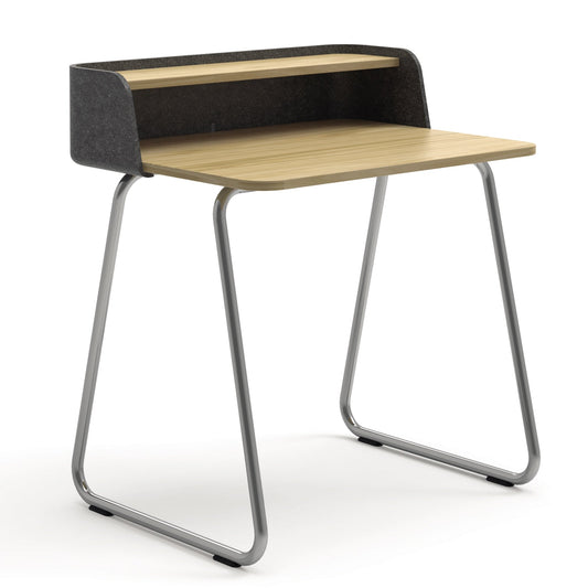 Sedus Schreibtisch secretair home Maße: 824 x 910 x 612 mm (B x H x T) Maße Platte: 800 x 600 mm (B x T) Dreischicht-Feinspan, melaminharzbeschichtet eiche
