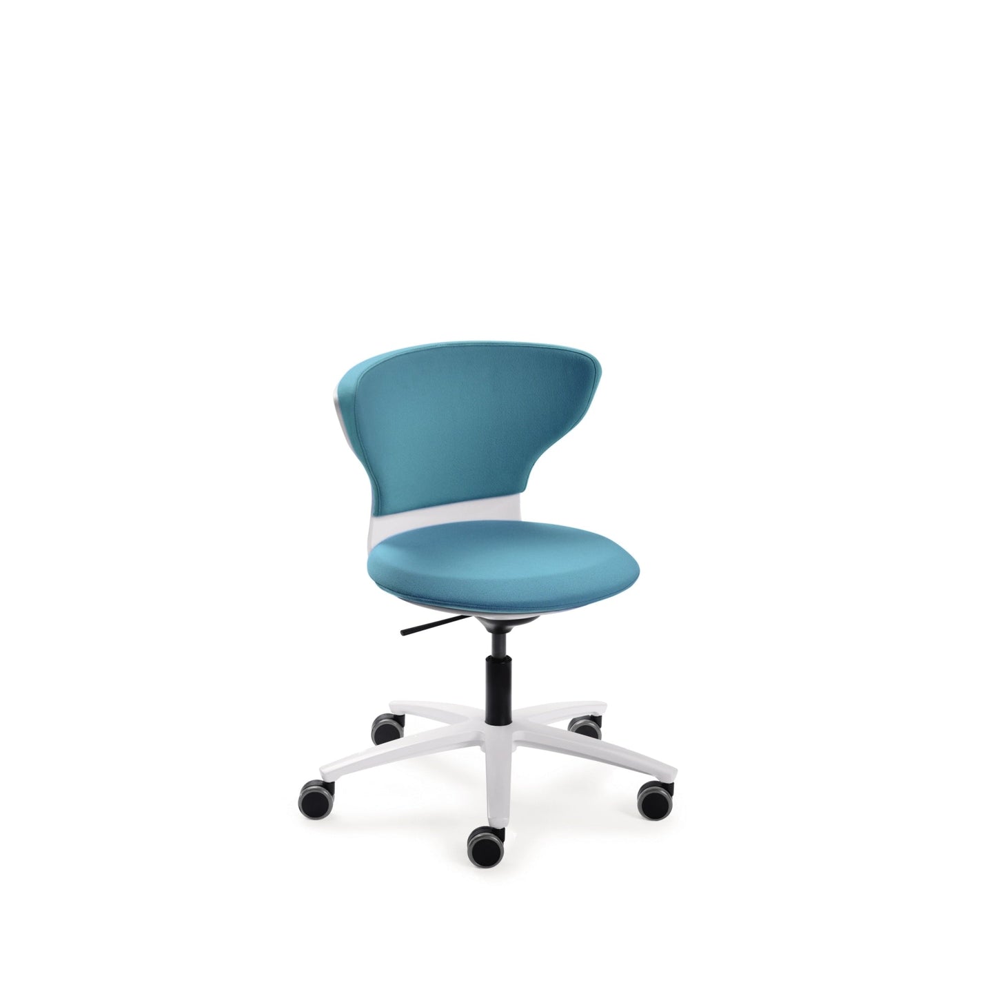 Sedus Bürodrehstuhl turn around 42-55cm Rolle ungebremst (für Hartboden) türkis