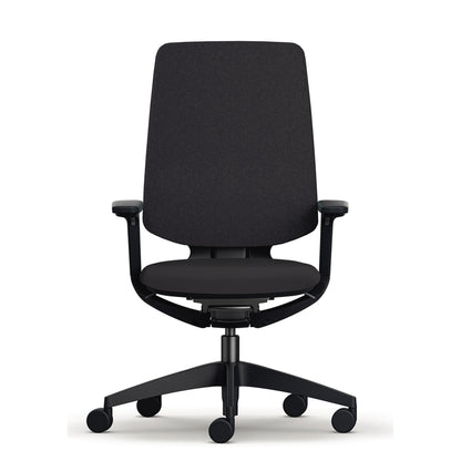 Sedus Bürodrehstuhl se:flex 40-52cm Rolle ungebremst (für Hartboden) Kunststoff schwarz