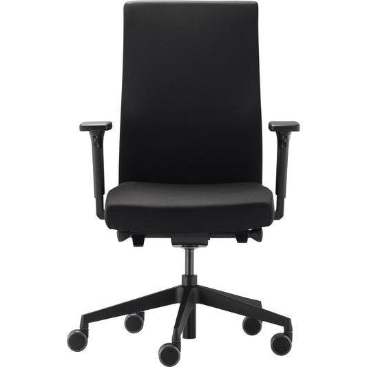 Trend Office Bürodrehstuhl to-strike work comfort pro 41-52cm Synchronmechanik Rolle weich gebremst (für Hartboden) Kunststoff schwarz