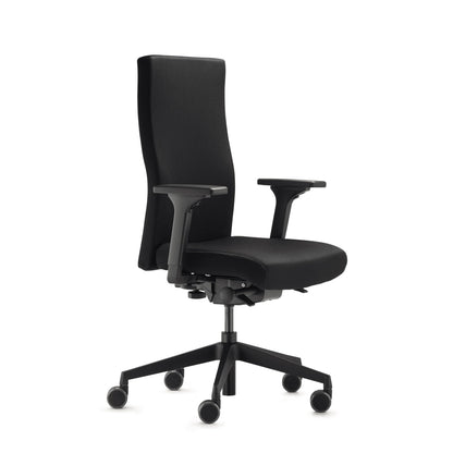 Trend Office Bürodrehstuhl to-strike work comfort pro 41-52cm Synchronmechanik Rolle weich gebremst (für Hartboden) Kunststoff schwarz