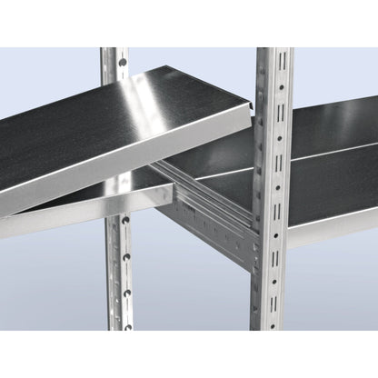 SCHOLZ Zubehör Regal/Schrank M-System Traverse SCHOLZ Grundregal/Anbauregal M80, M100 600mm Stahl, verzinkt