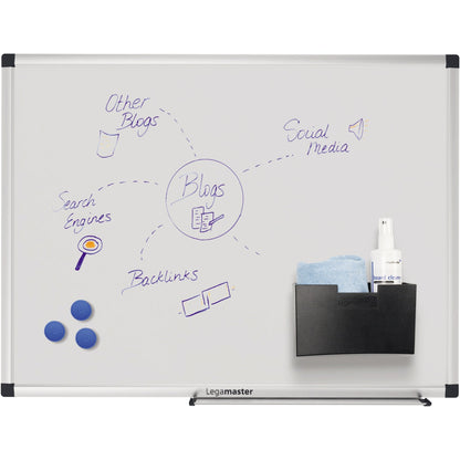 Legamaster Whiteboard UNITE PLUS Maße der Oberfläche: 60 x 45 cm (B x H) Tafel magnethaftend nicht beidseitig beschreibbar Stahl emailliert weiß