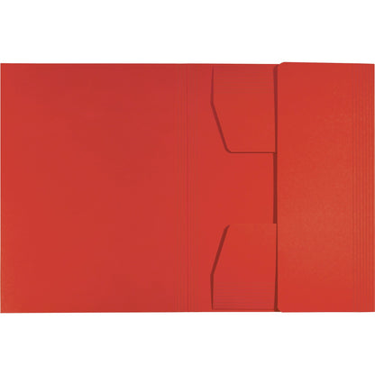 Leitz Jurismappe Recycle DIN A4 Karton, 100 % recycelt rot