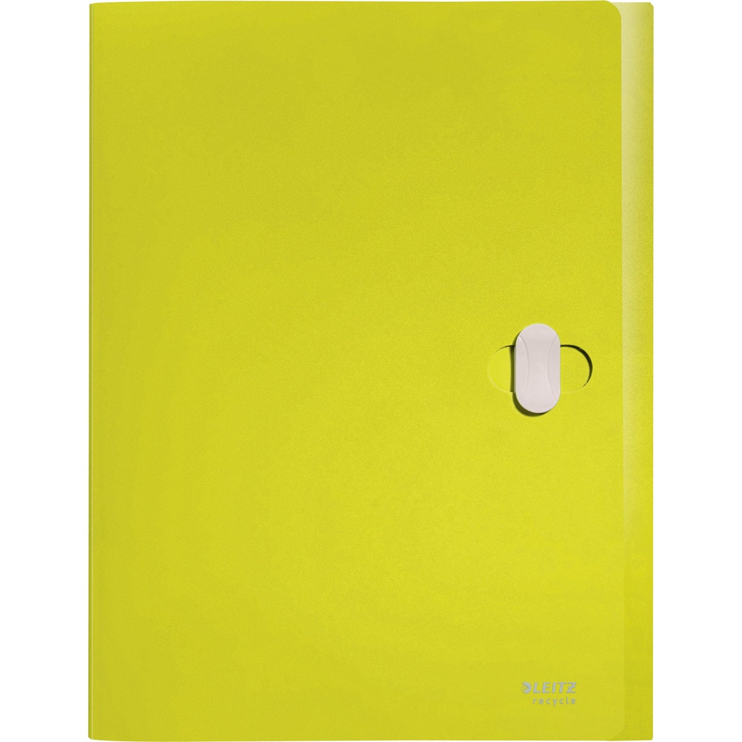 Leitz Heftbox Recycle 25,4 x 33 cm (B x H) DIN A4 38mm Sicherheitsverschluss Polypropylen, 80 % recycelt gelb
