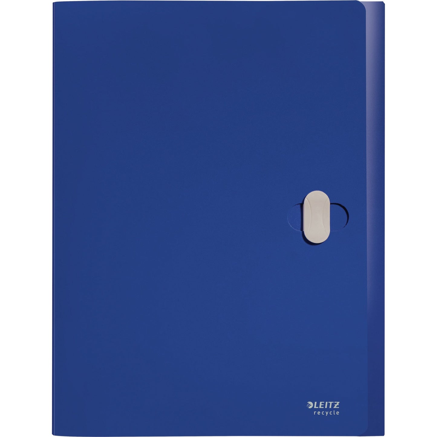Leitz Heftbox Recycle 25,4 x 33 cm (B x H) DIN A4 38mm Sicherheitsverschluss Polypropylen, 80 % recycelt blau