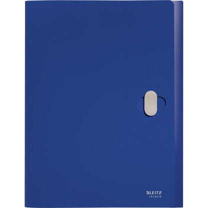Leitz Heftbox Recycle 25,4 x 33 cm (B x H) DIN A4 38mm Sicherheitsverschluss Polypropylen, 80 % recycelt blau