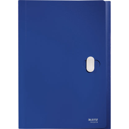Leitz Fächermappe Recycle DIN A4 blau 5 Fächer