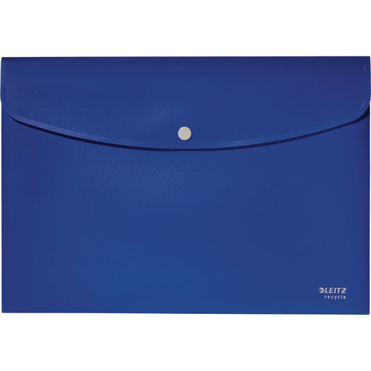 Leitz Sammelmappe Recycle DIN A4 Polypropylen, 80 % recycelt blau