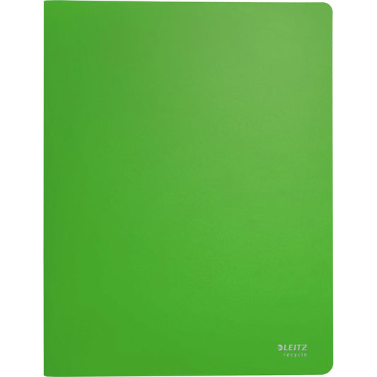 Leitz Sichtbuch Recycle DIN A4 Polypropylen, 90 % recycelt grün 20 Hüllen