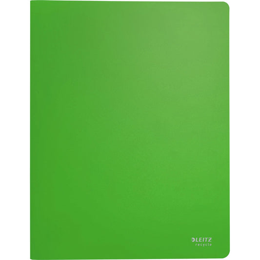 Leitz Sichtbuch Recycle DIN A4 Polypropylen, 90 % recycelt grün 40 Hüllen