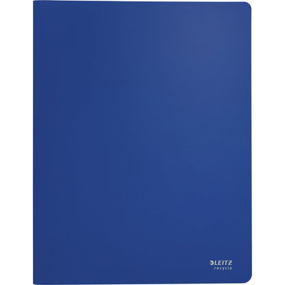 Leitz Sichtbuch Recycle DIN A4 Polypropylen, 90 % recycelt blau 40 Hüllen