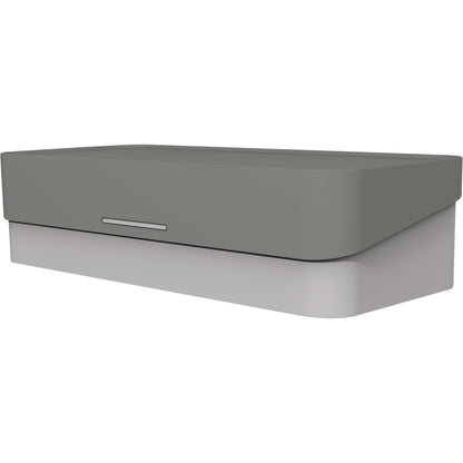 helit Tischorganizer the companion 22,5 x 5,6 x 10 cm (B x H x T) nicht gefüllt Kunststoff, recycelt lichtgrau/grau