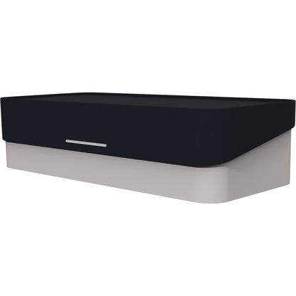 helit Tischorganizer the companion 22,5 x 5,6 x 10 cm (B x H x T) nicht gefüllt Kunststoff, recycelt schwarz/grau