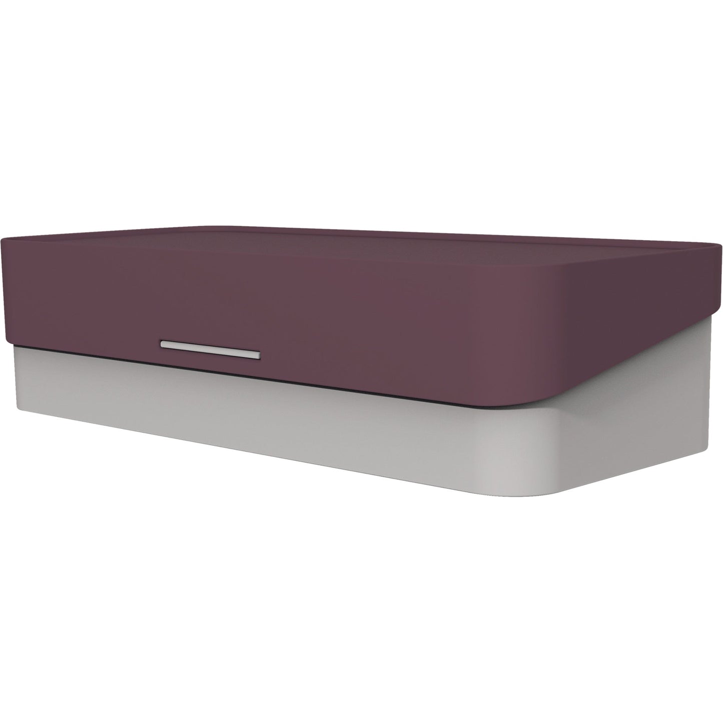 helit Tischorganizer the companion 22,5 x 5,6 x 10 cm (B x H x T) nicht gefüllt Kunststoff, recycelt rot/grau