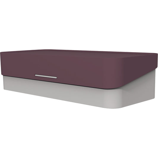 helit Tischorganizer the companion 22,5 x 5,6 x 10 cm (B x H x T) nicht gefüllt Kunststoff, recycelt rot/grau