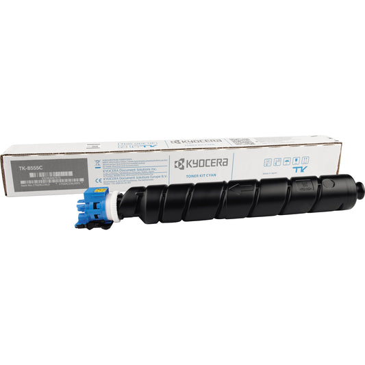 KYOCERA Toner Originalzubehör TK-8555C ca. 24.000 Seiten cyan