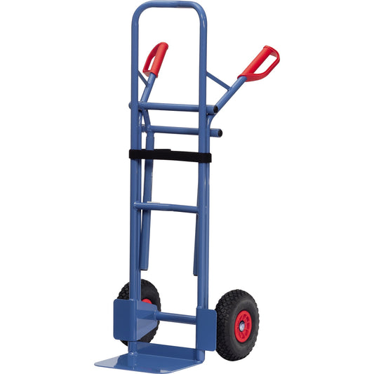 Fetra Sackkarre 58 x 130 cm (B x H) 300kg Stahl brillantblau