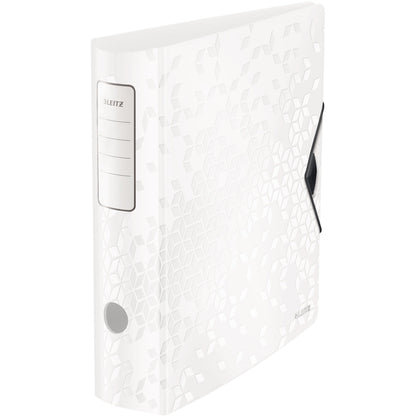 Leitz Ordner Active WOW 82mm DIN A4 Rückenschild: geklebt ohne Schlitze Werkstoff: Polyfoam weiß