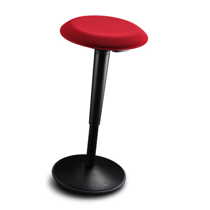 Sedus Sitz-Steh-Hocker se:fit 36,5cm Polyester, 20 % recycelt rot