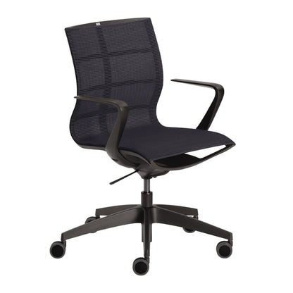 Sedus Bürodrehstuhl se:joy 39-51cm Wippmechanik Rolle ungebremst (für Hartboden) Kunststoff anthrazit