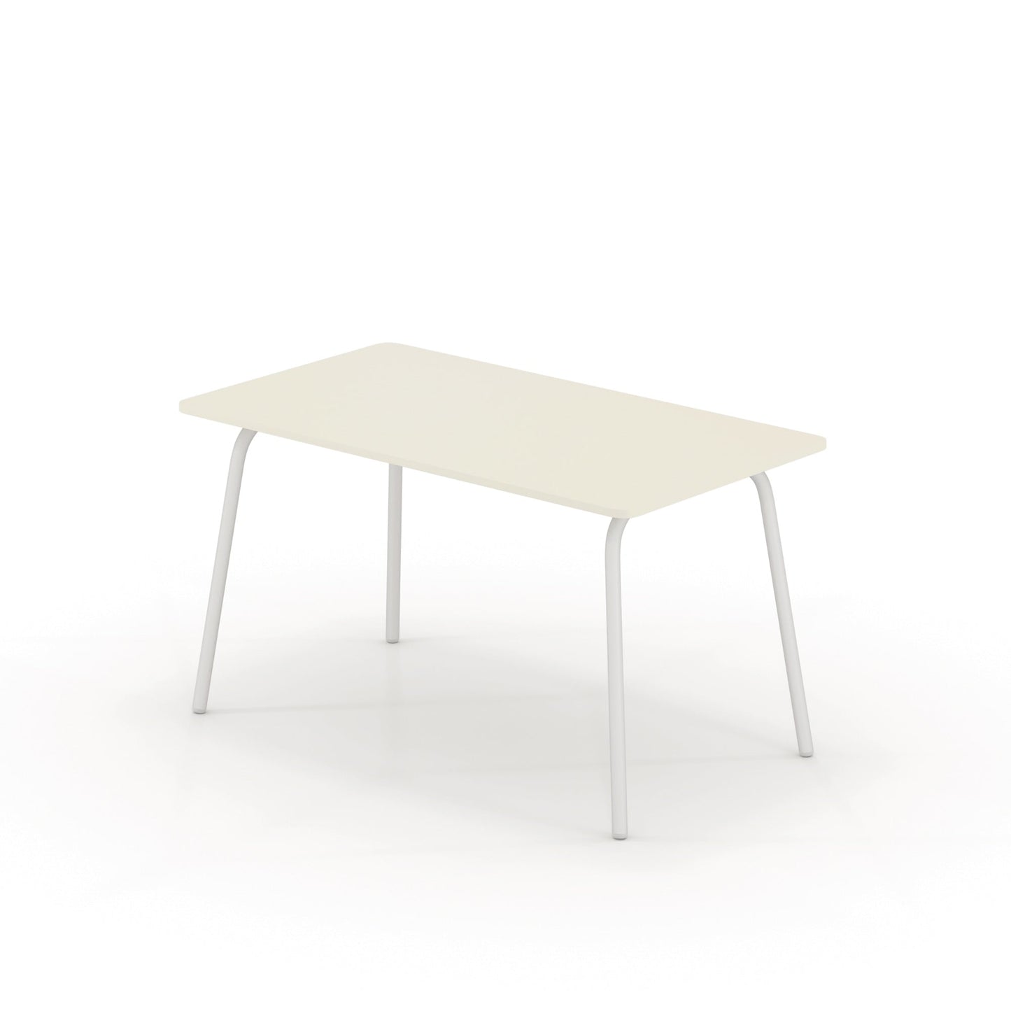 Schreibtisch se:lab work & meet desk Maße: 1.400 x 740 x 800 mm (B x H x T) Holz weiß