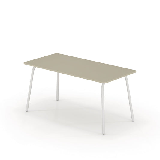 Schreibtisch se:lab work & meet desk Maße: 1.600 x 740 x 800 mm (B x H x T) Holz lichtgrau