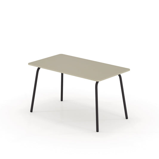 Schreibtisch se:lab work & meet desk Maße: 1.400 x 740 x 800 mm (B x H x T) Holz lichtgrau