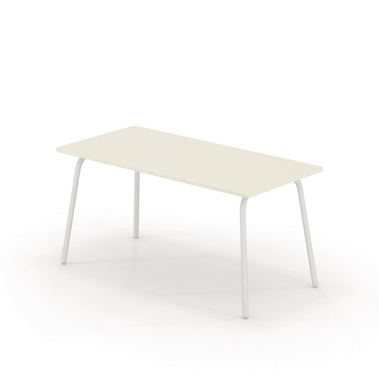Schreibtisch se:lab work & meet desk Maße: 1.600 x 740 x 800 mm (B x H x T) Holz weiß
