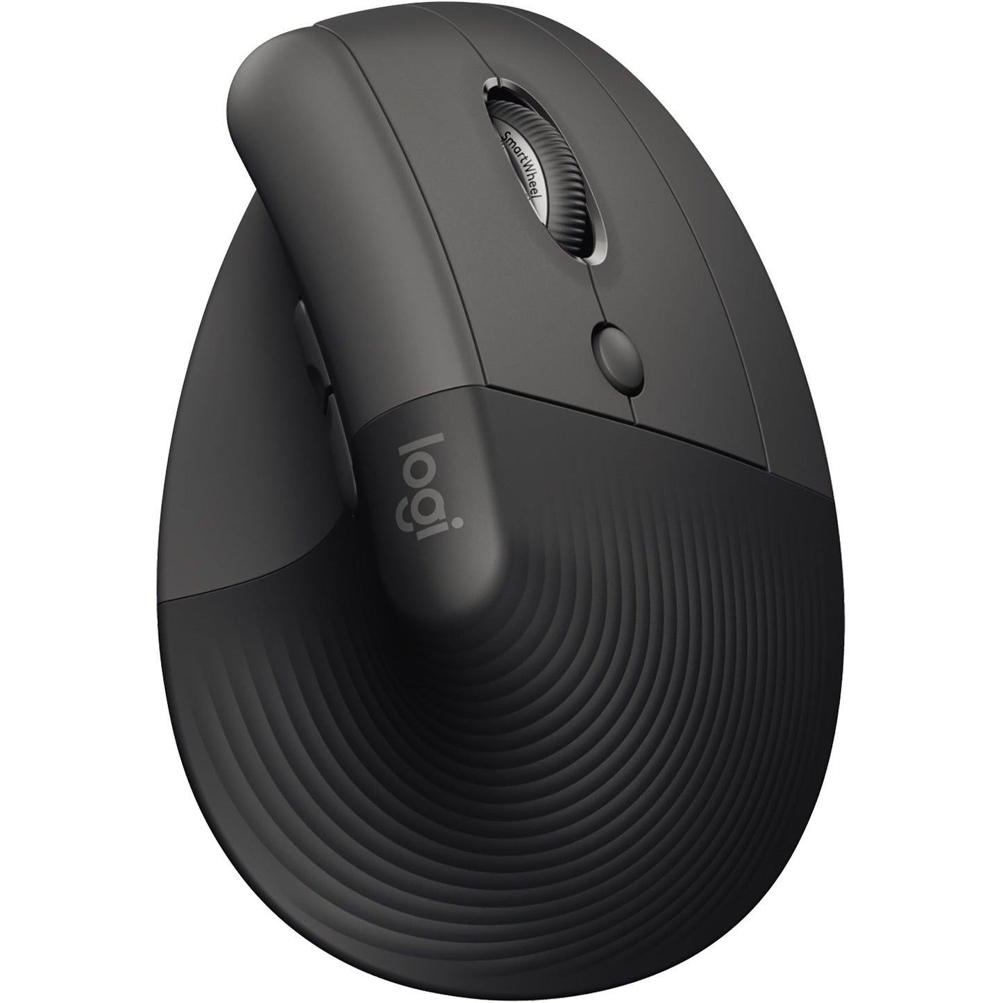 Logitech Optische PC Maus Lift Rechtshänder ergonomisch USB-A 10m Batterie inkl. Bolt USB-Empfänger, Schnellstartanleitung graphite
