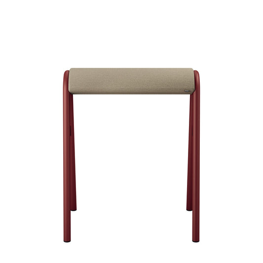 Sitz-Steh-Hocker se:lab hopper 51cm 48 % Wolle, 52 % Polyester beige