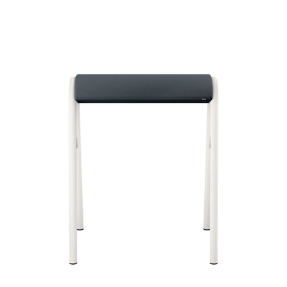 Sitz-Steh-Hocker se:lab hopper 51cm 100 % Polyester eisengrau