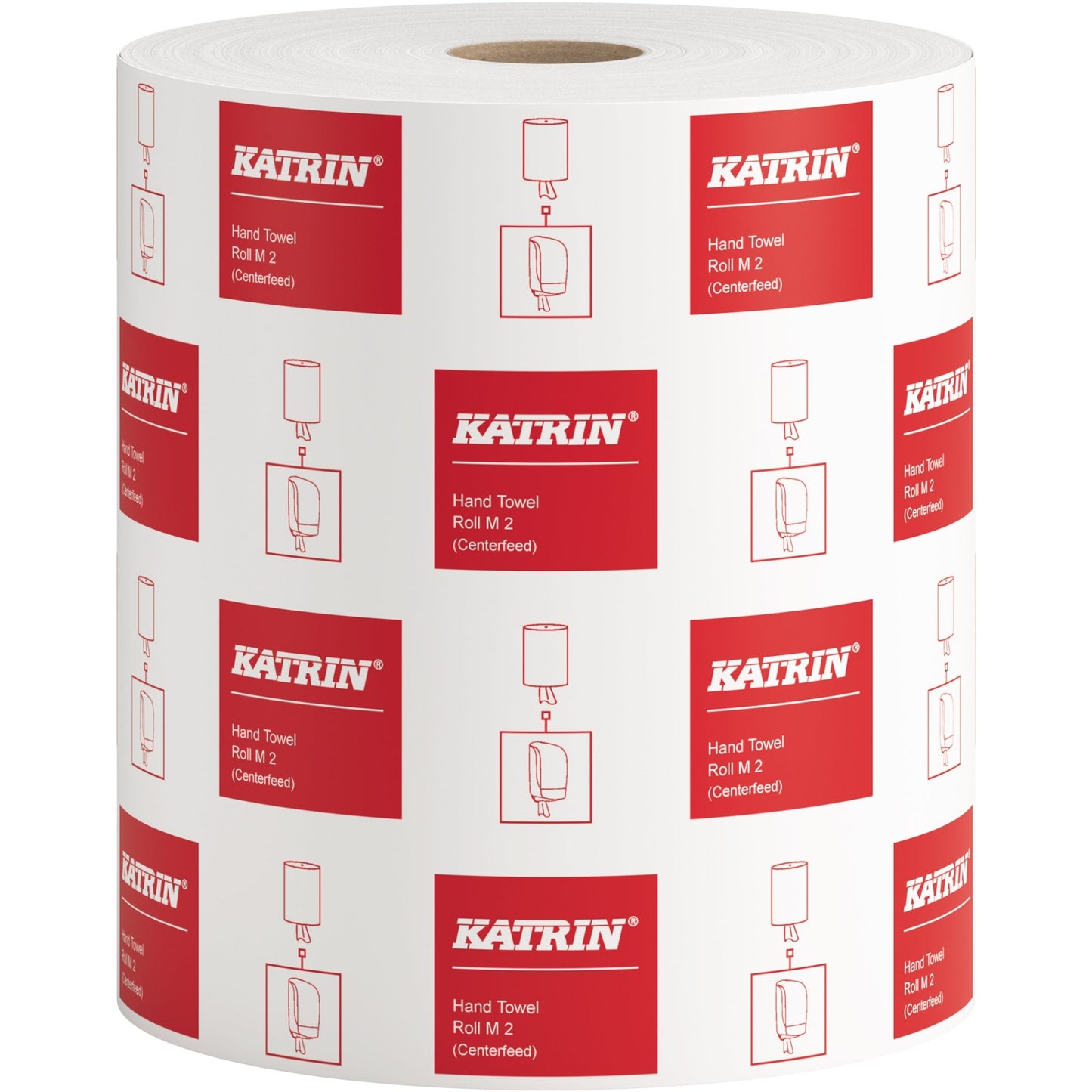 Katrin Handtuchrolle M2 20,5 cm x 150 m (B x L) Tissue weiß 6 Rl./Pack.